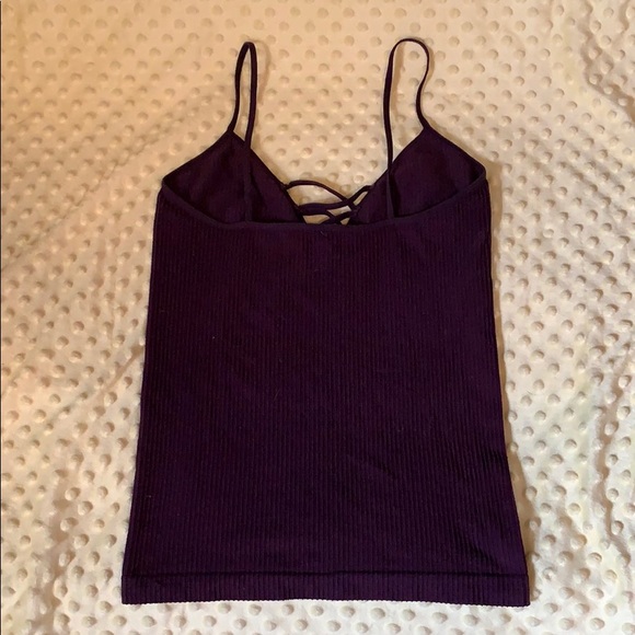 Aeropostale maroon tank top - Picture 2 of 8